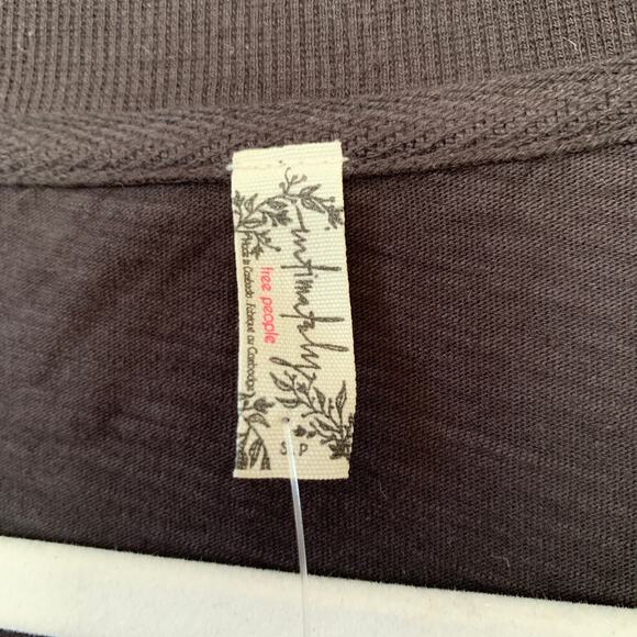 NWT Intimately Free People women's black Just Because onesie jumpsuit Small - Picture 12 of 16